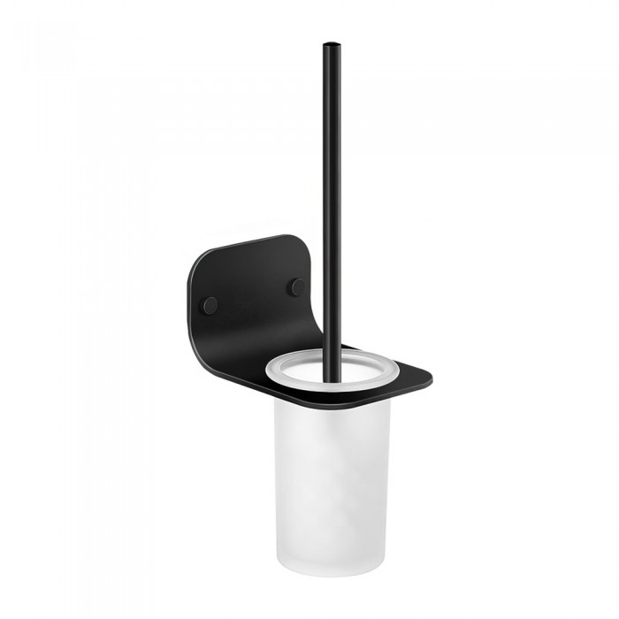 Πιγκάλ Μπάνιου Επίτοιχο Black Mat SANCO Avaton 120110-M116