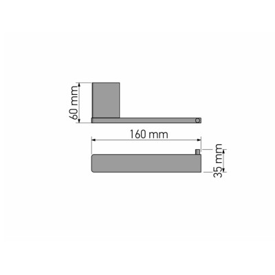 Επίτοιχη Χαρτοθήκη Black Mat SANCO Agora 120606-M116