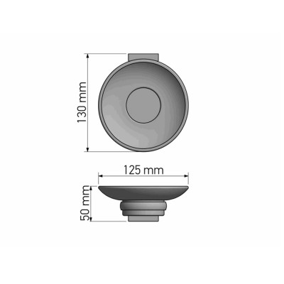 Επίτοιχη Σαπουνοθήκη Chrome SANCO Tempo 14002-A03