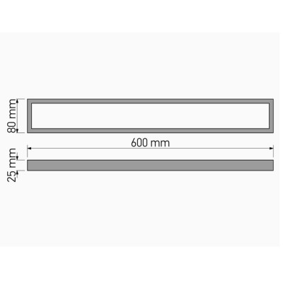 Πετσετοθήκη 60cm Chrome SANCO Valanio 18704-A03