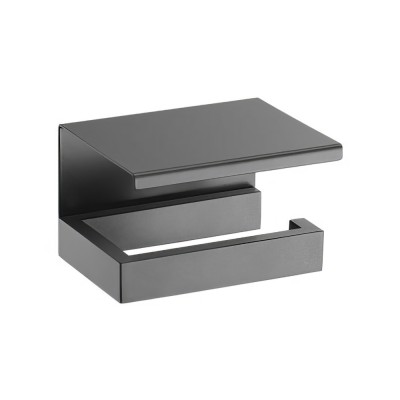 Χαρτοθήκη με Καπάκι Graphite Dark SANCO Valanio 18717-122