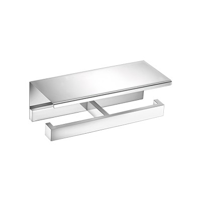 Διπλή Χαρτοθήκη με Καπάκι Chrome SANCO Valanio 18727-A03