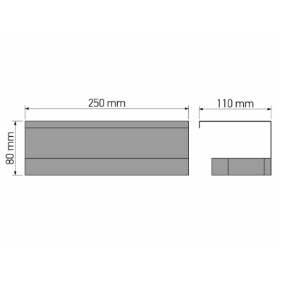 Διπλή Χαρτοθήκη με Καπάκι Chrome SANCO Valanio 18727-A03