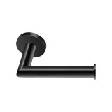 Χαρτοθήκη Επιτοίχια Black Mat SANCO Corner 22706-M116