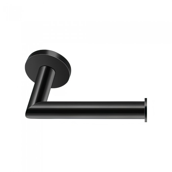 Χαρτοθήκη Επιτοίχια Black Mat SANCO Corner 22706-M116