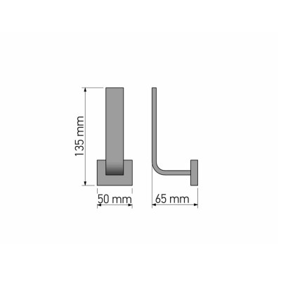 Κάθετη Χαρτοθήκη Black Mat SANCO Aegean 26916-M116