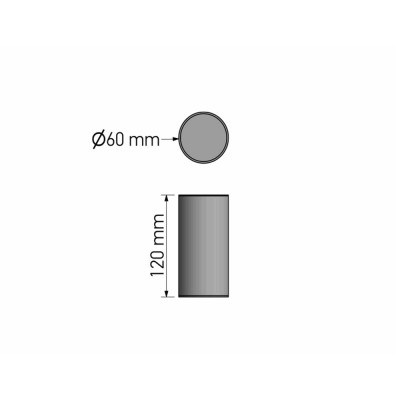 Ποτηροθήκη Επικαθήμενη Black Mat SANCO 90151-M116