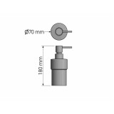 Ντισπένσερ Επικαθήμενο Chrome SANCO 90311-A03