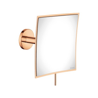 Μεγεθυντικός Καθρέπτης x3 W17xD125xH17cm Rose Gold 24Κ SANCO Cosmetic Mirrors MR-202-A06