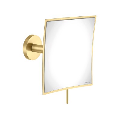 Μεγεθυντικός Καθρέπτης x3 W17xD125xH17cm Brushed Brass SANCO Cosmetic Mirrors MR-202-AB12