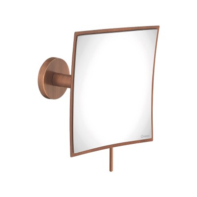 Μεγεθυντικός Καθρέπτης x3 W17xD125xH17cm Old Copper Mat SANCO Cosmetic Mirrors MR-202-M26