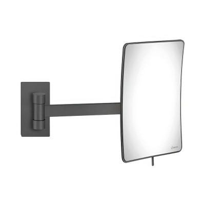 Μεγεθυντικός Καθρέπτης x3 W15xD335xH21cm Graphite Dark SANCO Cosmetic Mirrors MR-305-122