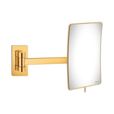 Μεγεθυντικός Καθρέπτης x3 W15xD335xH21cm Gold 24Κ SANCO Cosmetic Mirrors MR-305-A05