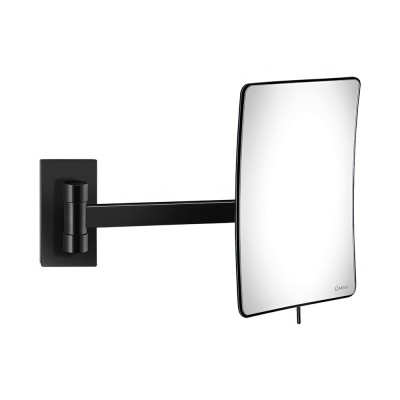 Μεγεθυντικός Καθρέπτης x3 W15xD335xH21cm Black Mat SANCO Cosmetic Mirrors MR-305-M116