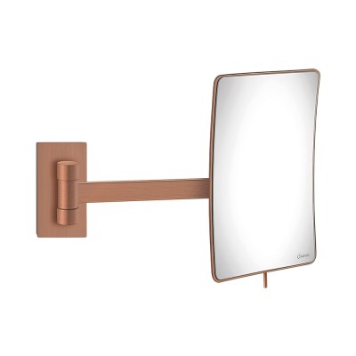 Μεγεθυντικός Καθρέπτης x3 W15xD335xH21cm Old Copper Mat SANCO Cosmetic Mirrors MR-305-M26