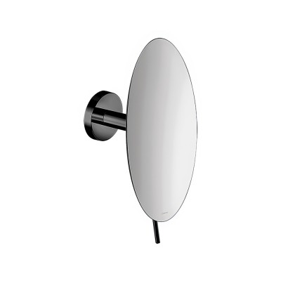 Επιτοίχιος Μεγεθυντικός Καθρέπτης x3 Ø20xD12cm Gun Metal SANCO Cosmetic Mirrors MR-702-A23