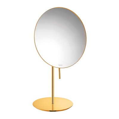 Επικαθήμενος Μεγεθυντικός Καθρέπτης X3 Ø20xD335cm Gold 24Κ SANCO Cosmetic Mirrors MR-703-A05