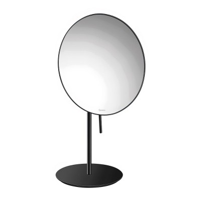 Επικαθήμενος Μεγεθυντικός Καθρέπτης x3 Ø20xD335cm Black Mat SANCO Cosmetic Mirrors MR-703-M116