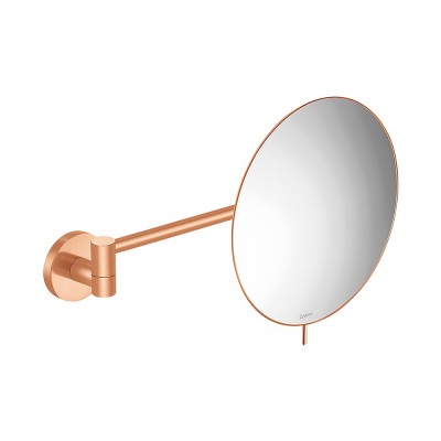 Μεγεθυντικός Καθρέπτης x3 Ø20xD335cm Brushed Rose Gold 24K SANCO Cosmetic Mirrors MR-705-AB6