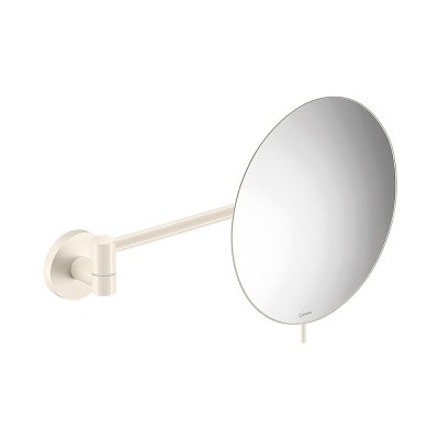 Επιτοίχιος Μεγεθυντικός Καθρέπτης Μπάνιου Ø20xD335cm Beige Mat SANCO Cosmetic Mirrors MR-705-M102