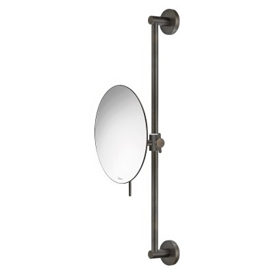 Μεγεθυντικός Καθρέπτης x3 Ø20xD13xH54cm Dark Bronze Mat SANCO Cosmetic Mirrors MR-708-DM25