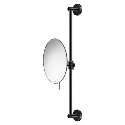 Μεγεθυντικός Καθρέπτης x3 Ø20xD13xH54cm Black Mat SANCO Cosmetic Mirrors MR-708-M116