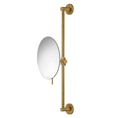 Μεγεθυντικός Καθρέπτης x3 Ø20xD13xH54cm Bronze Mat SANCO Cosmetic Mirrors MR-708-M25