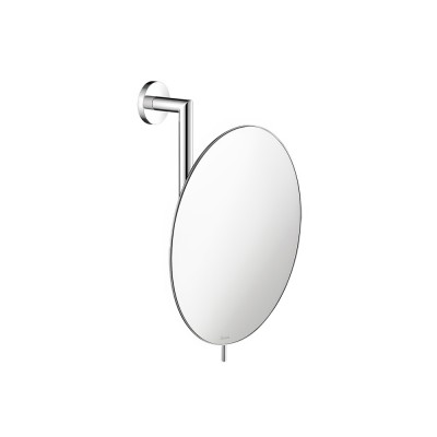 Επιτοίχιος Μεγεθυντικός Καθρέπτης Μπάνιου Ø20xD13xH30cm Chrome SANCO Cosmetic Mirrors MR-764-A03