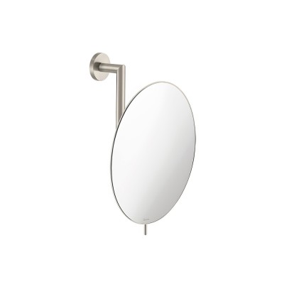 Μεγεθυντικός Καθρέπτης x5 Ø25xD13xH30cm Brushed Nickel SANCO Cosmetic Mirrors MR-764-A73