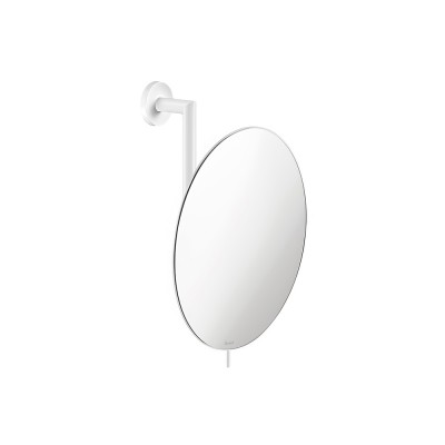 Μεγεθυντικός Καθρέπτης x5 Ø25xD13xH30cm White Mat SANCO Cosmetic Mirrors MR-764-M101
