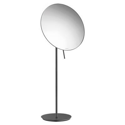 Μεγεθυντικός Καθρέπτης x5 Ø25xH60cm Graphite Dark SANCO Cosmetic Mirrors MR-766-122