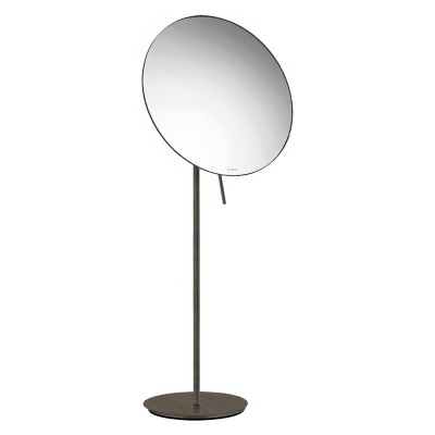 Μεγεθυντικός Καθρέπτης x5 Ø25xH60cm Dark Bronze Mat SANCO Cosmetic Mirrors MR-766-DM25