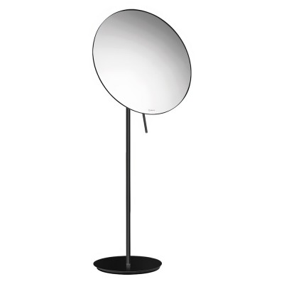 Μεγεθυντικός Καθρέπτης x5 Ø25xH60cm Black Mat SANCO Cosmetic Mirrors MR-766-M116