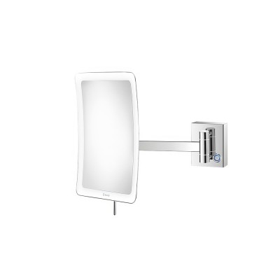 Μεγεθυντικός Καθρέπτης x3 με LED 18x275x24cm Chrome SANCO Led Cosmetic Mirrors MRLED-305-A03