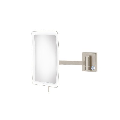Μεγεθυντικός Καθρέπτης x3 με LED 18x275x24cm Brushed Nickel SANCO Led Cosmetic Mirrors MRLED-305-A73