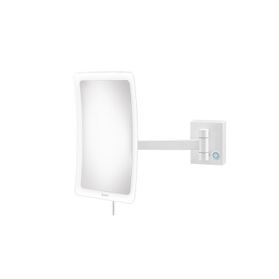 Μεγεθυντικός Καθρέπτης x3 με LED 18x275x24cm White Mat SANCO Led Cosmetic Mirrors MRLED-305-M101
