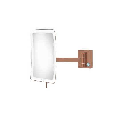 Μεγεθυντικός Καθρέπτης x3 με LED 18x275x24cm Old Copper Mat SANCO Led Cosmetic Mirrors MRLED-305-M26