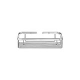 Σπογγοθήκη Παραλληλόγραμμη W26.5xD12.5xH7cm Chrome Sanco Shower Baskets 00003-A03