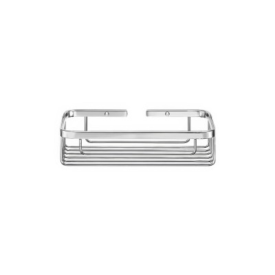 Σπογγοθήκη Παραλληλόγραμμη W26.5xD12.5xH7cm Chrome Sanco Shower Baskets 00003-A03