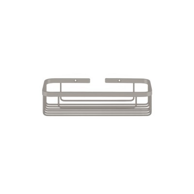 Σπογγοθήκη Παραλληλόγραμμη W26.5xD12.5xH7cm Cement Gray Mat Sanco Shower Baskets 00003-M104