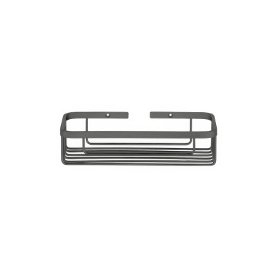 Σπογγοθήκη Παραλληλόγραμμη W26.5xD12.5xH7cm Anthracite Grained Sanco Shower Baskets 00003-M118