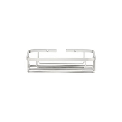 Σπογγοθήκη Παραλληλόγραμμη W26.5xD12.5xH7cm PVD Nickel Steel Sanco Shower Baskets 00003-PVD-11BR