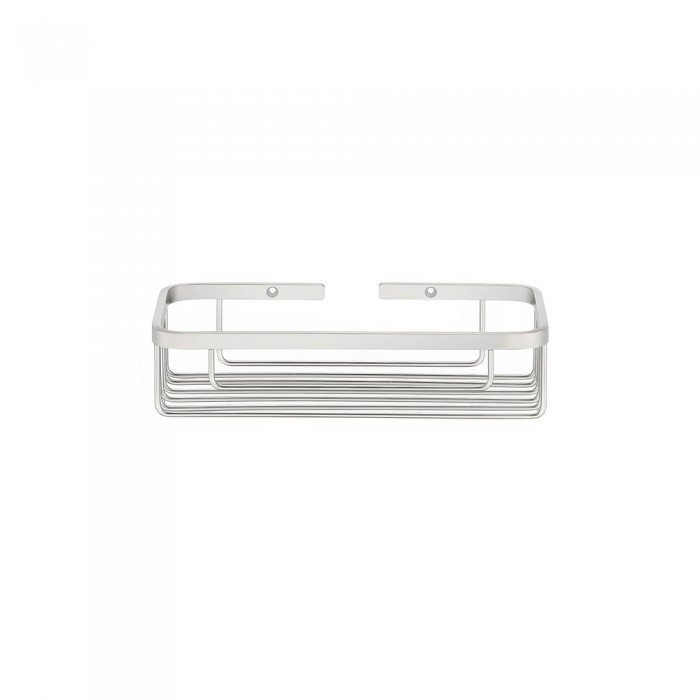 Σπογγοθήκη Παραλληλόγραμμη W26.5xD12.5xH7cm PVD Nickel Steel Sanco Shower Baskets 00003-PVD-11BR