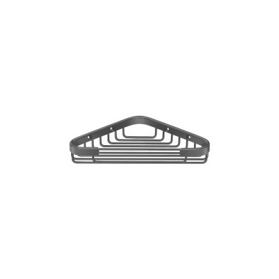 Σπογγοθήκη Γωνιακή W20xD12xH3cm Graphite Dark Sanco Shower Baskets 00006-122