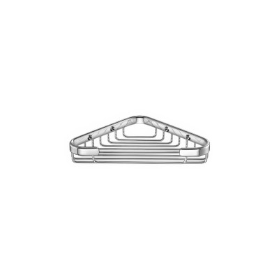 Σπογγοθήκη Γωνιακή W20xD12xH3cm Chrome Sanco Shower Baskets 00006-A03