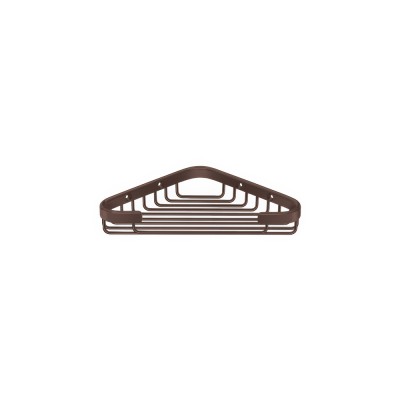Σπογγοθήκη Γωνιακή W20xD12xH3cm Wenge Grained Sanco Shower Baskets 00006-A75