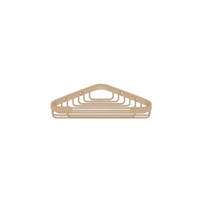 Σπογγοθήκη Γωνιακή W20xD12xH3cm Mocha Mat Sanco Shower Baskets 00006-M103