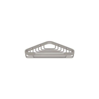Σπογγοθήκη Γωνιακή W20xD12xH3cm Cement Gray Mat Sanco Shower Baskets 00006-M104