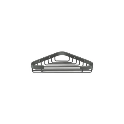 Σπογγοθήκη Γωνιακή W20xD12xH3cm Anthracite Grained Sanco Shower Baskets 00006-M118