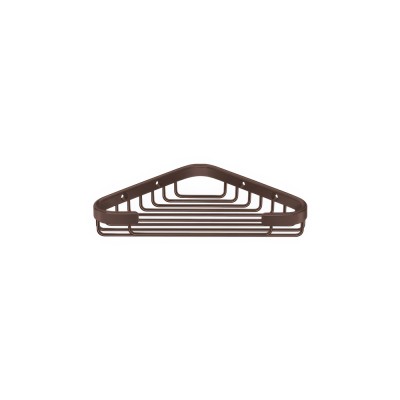 Σπογγοθήκη Γωνιακή W24xD15xH3cm Wenge Grained Sanco Shower Baskets 00007-A75
